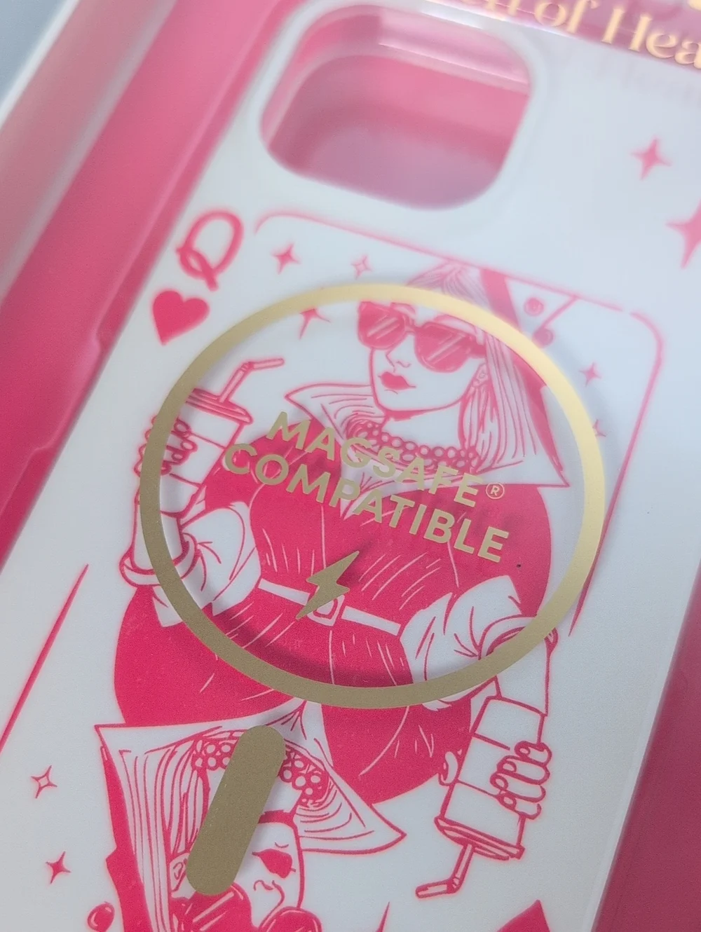 XO Poppy Queen of Hearts iPhone 16e/15/14/13 Phone Case